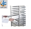 RK Bakeware China Foodservice NSF 15 Tiers Revent Oven Stainless Steel Baking Trolley