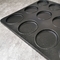 Não vara 12 de Al Steel Cake Baking Trays copos do interior do silicone