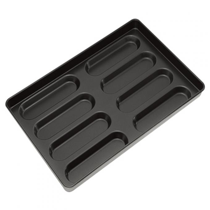 RK Bakeware China Foodservice NSF 600X400 e Full Size Nonstick Hot Dog Bun Tray 0