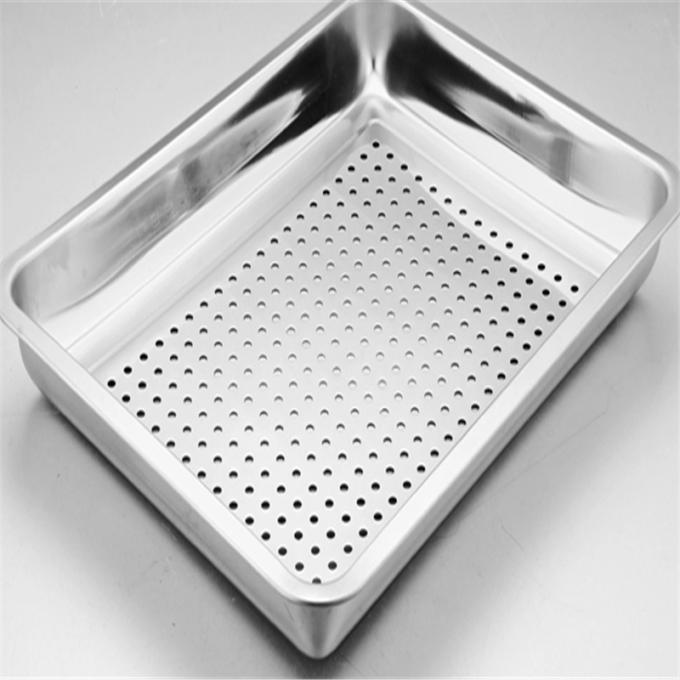 Rk Bakeware China-Full Size 600X400 Perforated Aluminum Flat Plain Shee Bun Pans /Bread Baking Pans