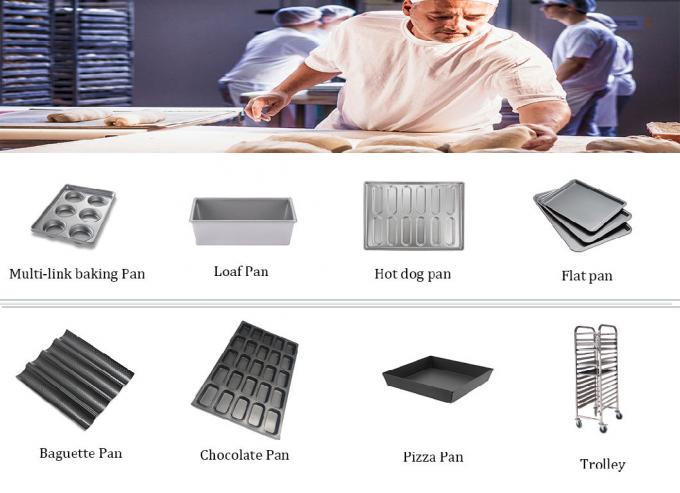 Rk Bakeware China-Alumínio Retangular bandeja de bolo seco 3