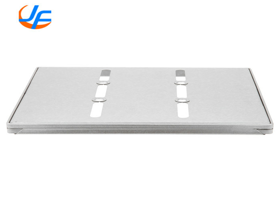 RK Bakeware China Foodservice NSF 3 Strap Pullman de aço aluminizado Paneira sem nidificação Drop Cover Drop On Bread Tin Lid