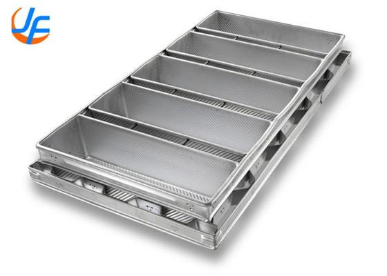 RK Bakeware China Foodservice NSF 1,5 mm Alumínio Pan Panes de Pão Especial de Faixa Pullman Pan para Indústria