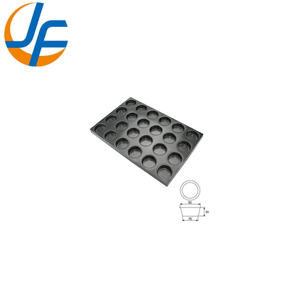 RK Bakeware China Foodservice NSF Telfon Nonstick 18 &quot;X 26&quot; Round Deep Hamburger Roll Tray
