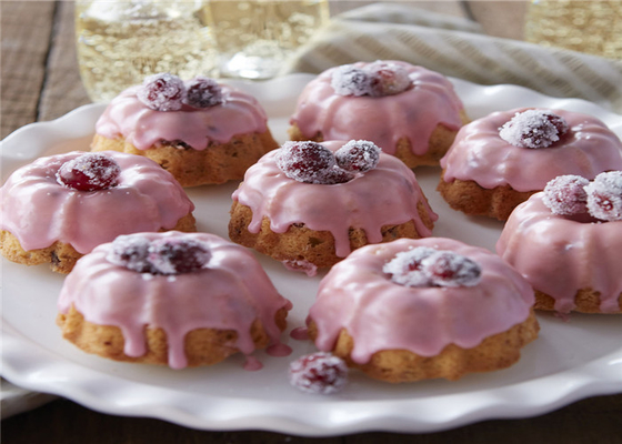 RK Bakeware China Foodservice NSF Mould de bolo de aço inoxidável Fluted Mini Bundt Cake Pan