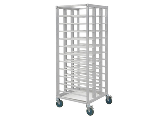 RK Bakeware China 15 bandejas bandeja de cozimento de aço inoxidável carrinho de pão forno de pão rack de cozimento