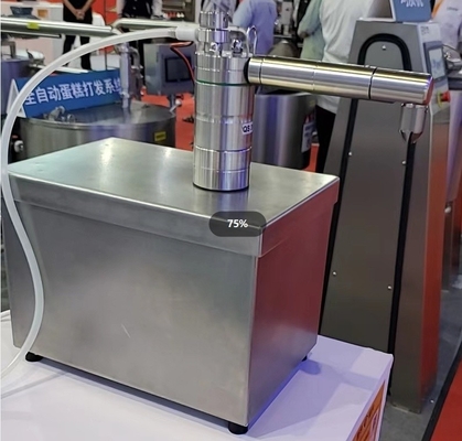 Rk Baketech China Máquina de batida de creme industrial contínua Máquina de batida de creme 140L/H