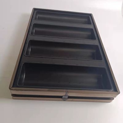 a espessura PTFE 4 de 1.0mm prendeu com correias a bandeja longa extra comercial do naco