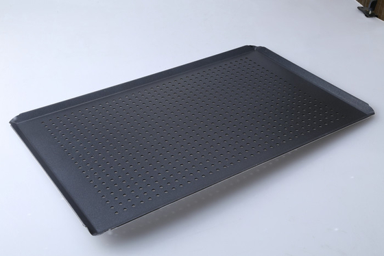 RK Bakeware China Foodservice 530*325mm Forno combinado de alumínio Nonstick Rational GN1/1 bandeja de panificação perfurada