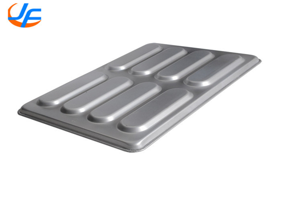 RK Bakeware China Custom Nonstick Aluminizado de aço Hot Dog Sheet Bun Pan Baking Tray