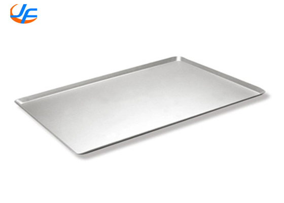 RK Bakeware China Foodservice Telfon Nonstick 600*400mm Wire em Rim Alumínio Bun Baking Tray Pan