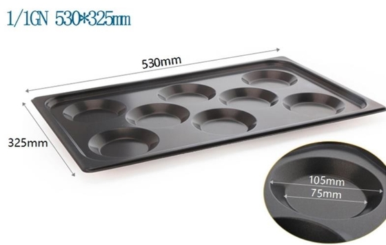 Ovo de alumínio não-aderente que coze Tray Foodservice Combi Oven Gastronorm GN 1/1 530x325mm