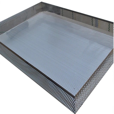 RK Bakeware China Foodservice NSF Custom 4 Side Perforado 304 aço inoxidável bandeja seca