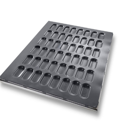 RK Bakeware China Foodservice NSF Hoagie Bun Pan/Slider Bun Pan/Square Ciabatta Roll Baking Tray
