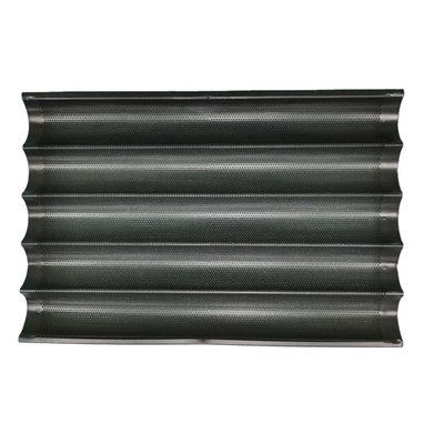 RK Bakeware China Foodservice NSF 10 Slots Glaze Alumínio Baguette bandeja de cozimento