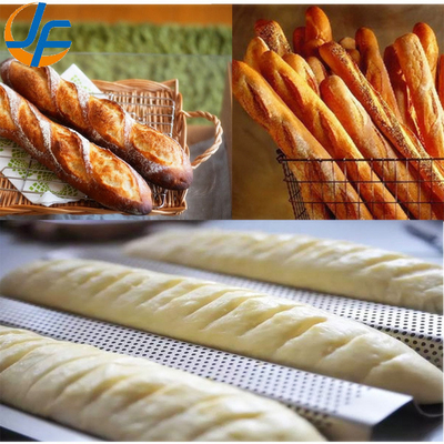 RK Bakeware China Foodservice NSF 10 Slots Glaze Alumínio Baguette bandeja de cozimento