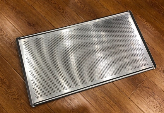 Rk Bakeware China Mackies revestidos com antiaderente de 18&quot; Alumínio Baking Tray Swage Edge Australia Bakery