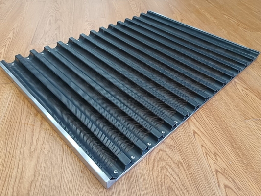 Rk Bakeware China 14 Moldes PARA Pan Frances Alumínio Baguete bandeja de panificação bandeja de pão francesa