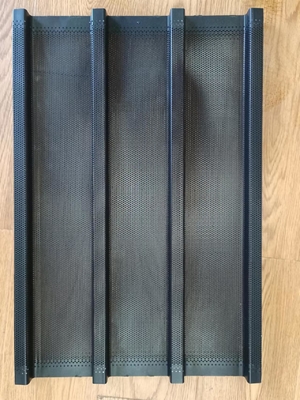 Rk Bakeware China 14 Moldes PARA Pan Frances Alumínio Baguete bandeja de panificação bandeja de pão francesa