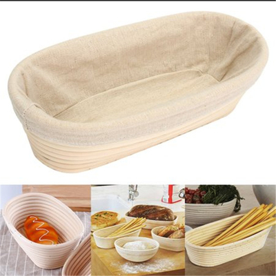 RK Bakeware China Foodservice NSF Redondo Cesto de Proteção de Rattan Natural feito à mão