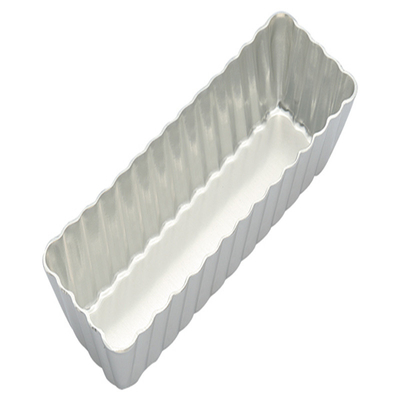 Rk Bakeware China-Rectangular Hard Coat Perforado Crusta Fina Alumínio Pizza Mold