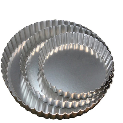 Rk Bakeware China-Alumínio Fluted Tart Pan
