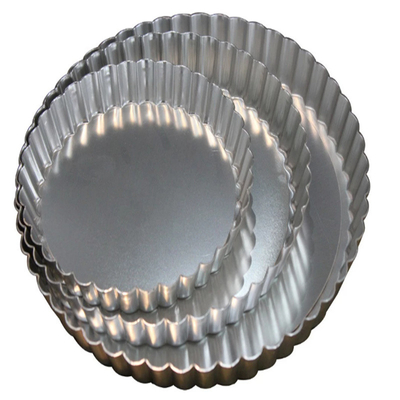 Rk Bakeware China-Alumínio Fluted Tart Pan