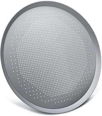 RK Bakeware China Foodservice NSF Pan de pizza de crosta fina perfurada para Pizza Hut