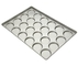 RK Bakeware China Foodservice NSF 977943 Panela de assar de alumínio revestida com revestimento duro e frigideira de pizza retangular de alumínio