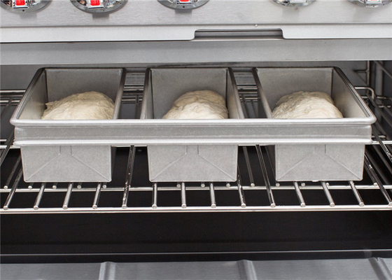 RK Bakeware China Foodservice NSF 3 Faixa 800g Pullman de alumínio vidrado Pans Pan Pan Pan