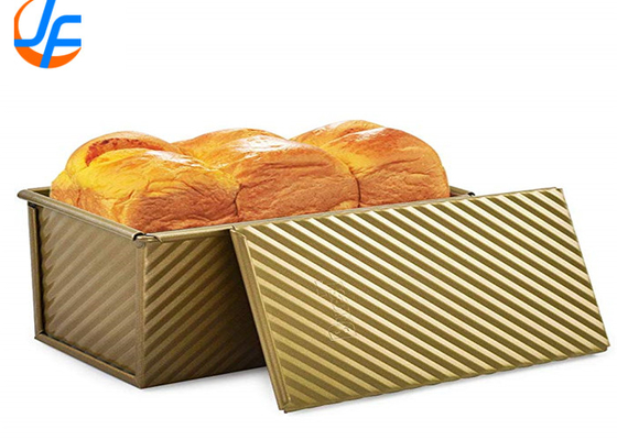 RK Bakeware China Foodservice NSF Glaze Pullman Pan Pan Pan com tampa de alumínio Pan de pão torrada