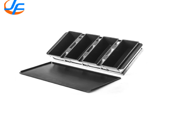 RK Bakeware China Foodservice NSF Telefone comercial Nonstick Pullman Molde de pão 4 alças Pullman Pan