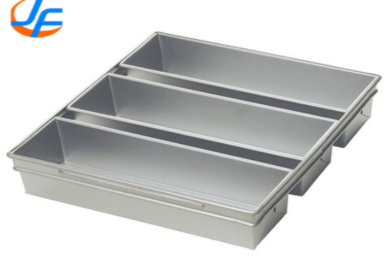 RK Bakeware China Foodservice NSF Telfon Nonstick 4 Strap Aluminizado Pullman Pan Pan Pan / Pan de pão de fogão de aço