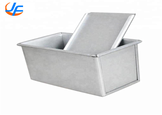 RK Bakeware China Foodservice NSF 450g Alumínio Pullman Pan Pan Pan / Pain De Mie Pan Pullman único Pan Pan com tampa