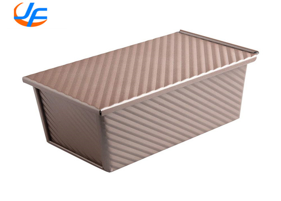 RK Bakeware China Foodservice NSF 680g Commercial Baking Pullman Pão de Pão com Cobertura, Pão de Pão Molde de Torrada de Pão