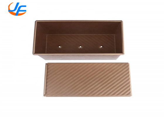 RK Bakeware China Foodservice NSF 680g Commercial Baking Pullman Pão de Pão com Cobertura, Pão de Pão Molde de Torrada de Pão