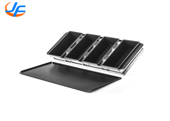 RK Bakeware China Foodservice NSF Drop On Bread Pan tapa Alumínio Pullman Pan, não pega Toast Pan Pan