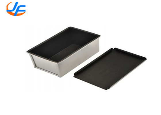 RK Bakeware China Foodservice NSF Sandwich Pan Pan Pullman Panes de Alumínio Panes de Pão, Quadrado Totast Panes de Pão Com Cobertura