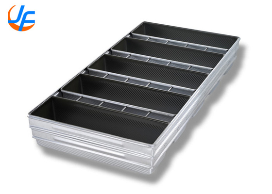 RK Bakeware China Foodservice NSF 1,5 mm Alumínio Pan Panes de Pão Especial de Faixa Pullman Pan para Indústria
