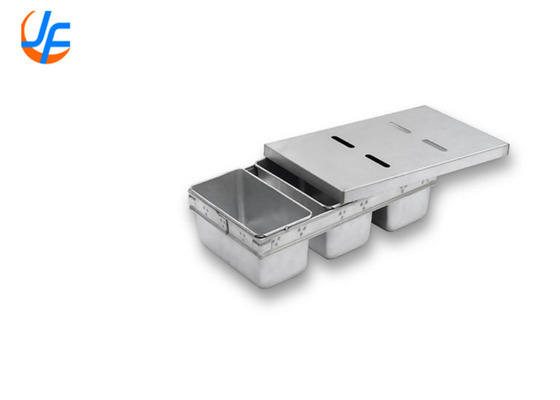 RK Bakeware China Foodservice NSF 1,5 mm Alumínio Pan Panes de Pão Especial de Faixa Pullman Pan para Indústria