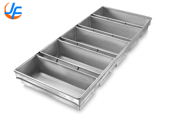 RK Bakeware China-Chicago Metallic 4 Correias Open Top Pullman Pan de Pão Glazado Para Padarias Por Varejo