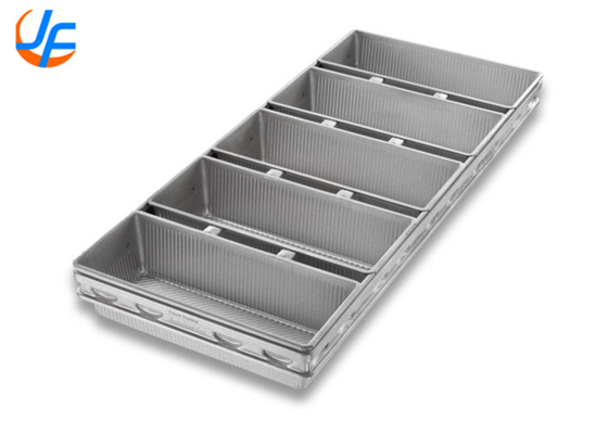 RK Bakeware China-Chicago Metallic 4 Correias Open Top Pullman Pan de Pão Glazado Para Padarias Por Varejo