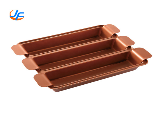 RK Bakeware China Foodservice NSF Telfon Coat Alumínio Pan Pan Pullman Três Copas Pan Pan Trisagna Pan
