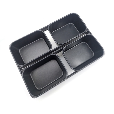 Rk Bakeware China-Chicago Metallic Silicone Glazed 5 Strap Moulds Open Top
