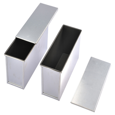 RK Bakeware China Foodservice NSF 1200g 1000g 600g 450g Nonstick Coating Alumínio Pullman Mould Pan Pan