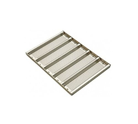 Rk Bakeware China Foodservice 902505 Sub Roll Pan, 5 moldes por panela