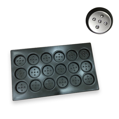 Rolo de Hamburger redondo não-aderente Tray Deep Staggered Formation Wehs 102-10