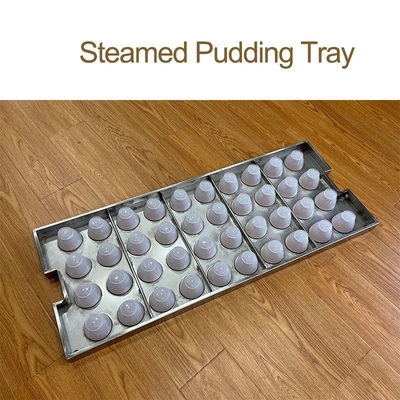 RK Bakeware China Foodservice NSF Auto Bake Serpentine Oven Use Pudding Tray de aço inoxidável a vapor