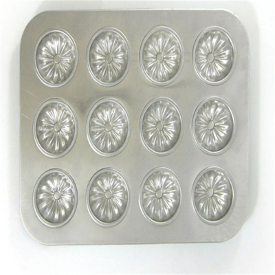 RK Bakeware China Foodservice NSF 12 xícaras de panela de muffin de alumínio e bandeja de bolinhos