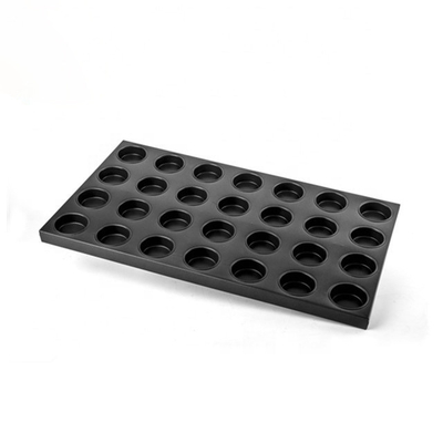 Rk Bakeware China-Silicone Glazed Cupcake Muffin Custard Cake Baking Tray para linhas industriais de cupcake